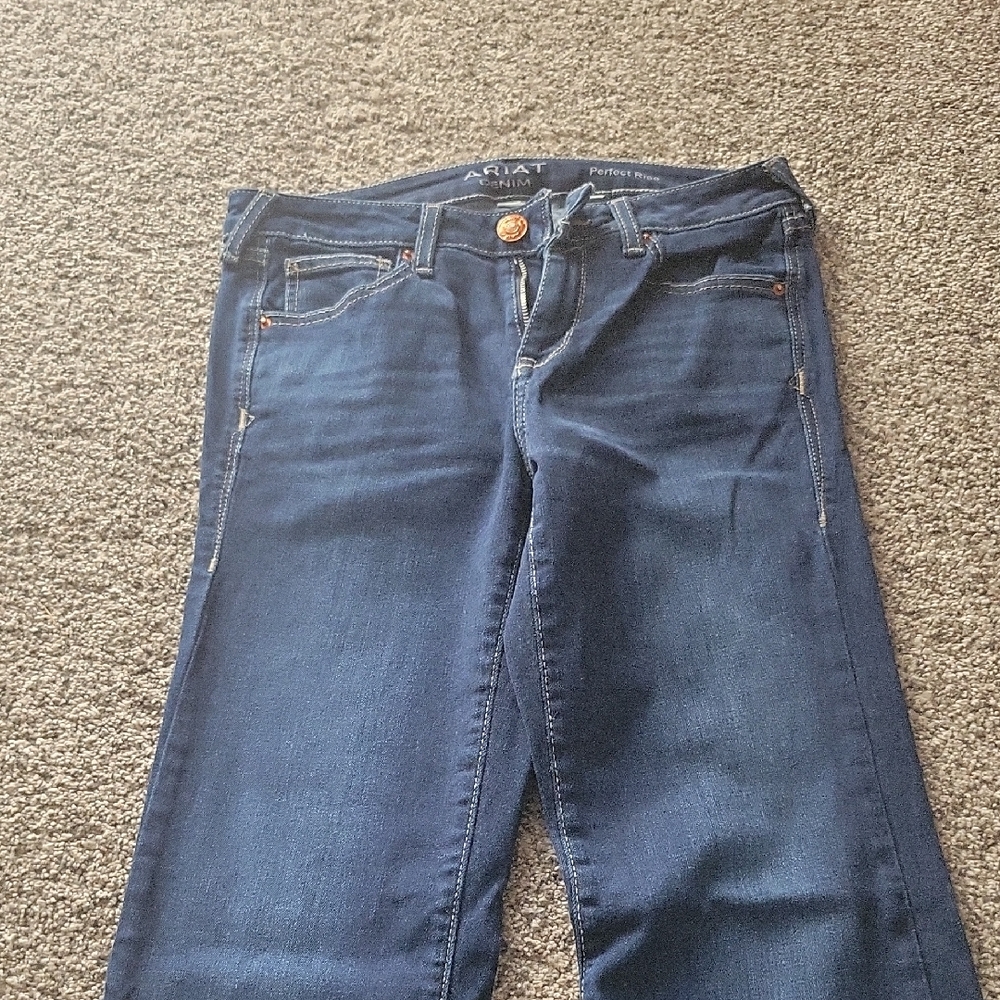 Ariat Women's Dark Blue Straight Leg Jeans